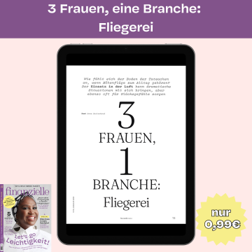 3Frauen 1Branche: Fliegerei