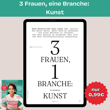 3 Frauen eine Branche Kunst